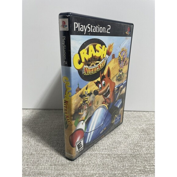 Crash Bandicoot Nitro Kart (Sony PlayStation 2, 2003) No Manual - Picture 7 of 7